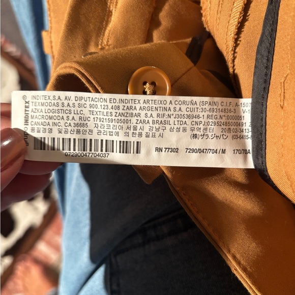 Zara cognac pants - Picture 5 of 6